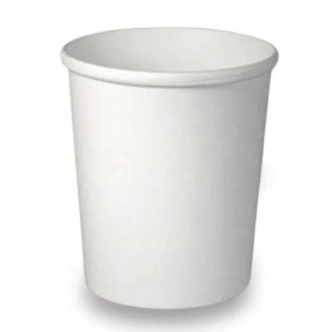 4OZ WHITE SINGLEWALL CUP