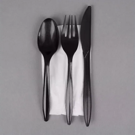 HD BLACK CUTLERY SET
