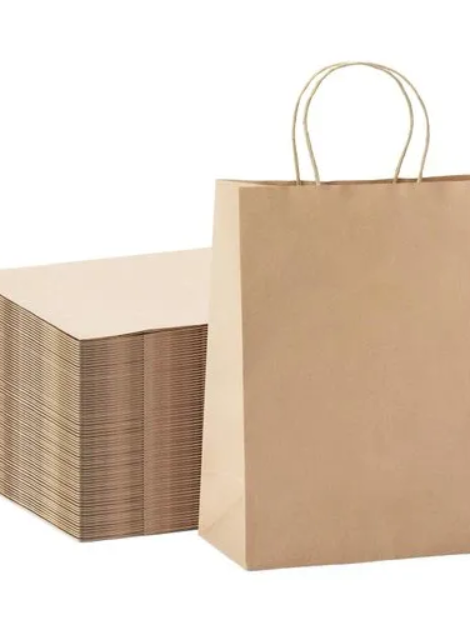 BROWN KRAFT BAG -33X33X18 CM