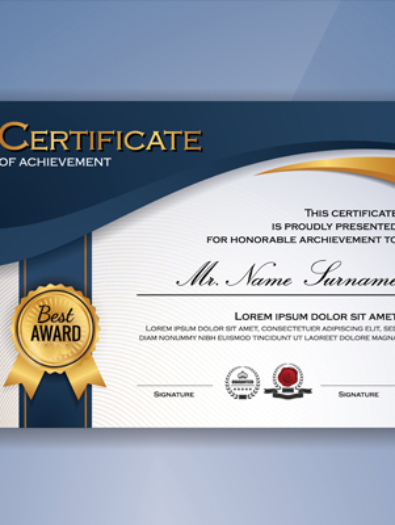 certificate 400x400